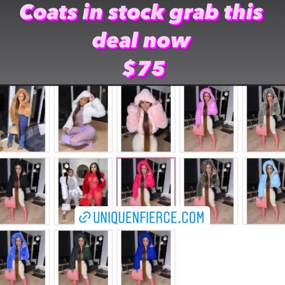 Stylish Fur Hooded Coats Suitable for adults an Kids!!! - Picture 1 of 2